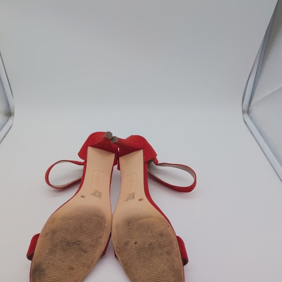 Stylish Red Heels by Style And Co. For Macy's Sz 12 - Picture 7 of 8